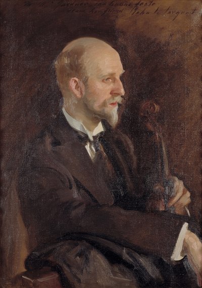 Charles Martin Loeffler by John Singer Sargent